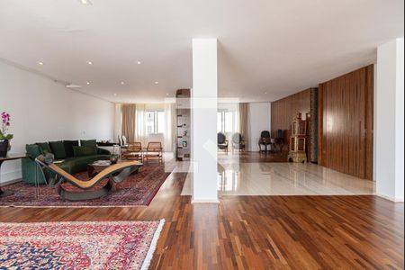 Sala de apartamento à venda com 4 quartos, 475m² em Morro dos Ingleses, São Paulo