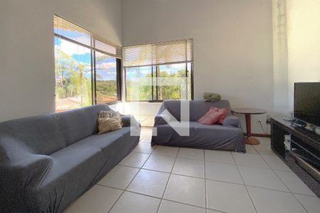 Sala de Estar de casa de condomínio à venda com 4 quartos, 180m² em Passárgada, Nova Lima