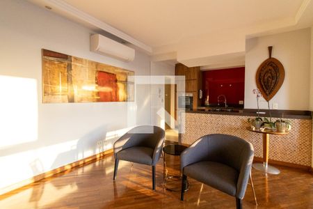 Sala/Varanda de apartamento para alugar com 3 quartos, 117m² em Mansões Santo Antônio, Campinas