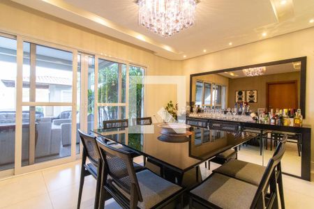 Sala de Jantar de casa de condomínio à venda com 4 quartos, 300m² em Loteamento Caminhos de San Conrado (sousas), Campinas