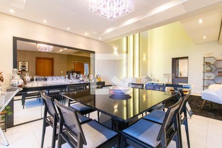 Sala de Jantar de casa de condomínio à venda com 4 quartos, 300m² em Loteamento Caminhos de San Conrado (sousas), Campinas