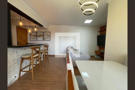 Sala de apartamento à venda com 2 quartos, 59m² em Vila Nova Alba, São Paulo