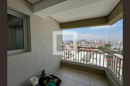 Varanda da Sala de apartamento à venda com 2 quartos, 60m² em Gopoúva, Guarulhos
