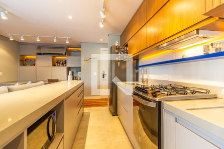 Sala/Cozinha de apartamento à venda com 2 quartos, 67m² em Vila Anglo Brasileira, São Paulo