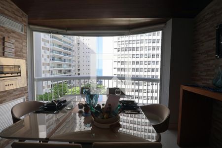 Sala de apartamento para alugar com 1 quarto, 68m² em Sítio Paecara (vicente de Carvalho), Guarujá