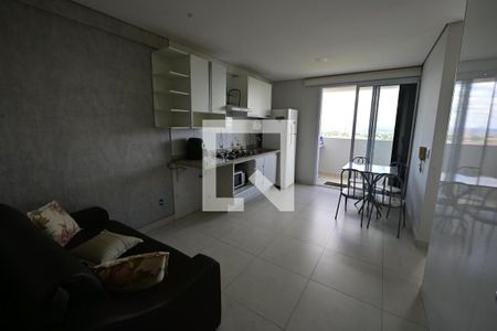 Sala/Cozinha de apartamento para alugar com 1 quarto, 40m² em Setor Central, Goiânia