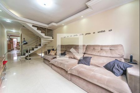 Sala de casa para alugar com 3 quartos, 190m² em Jardim Alvorada, Santo André