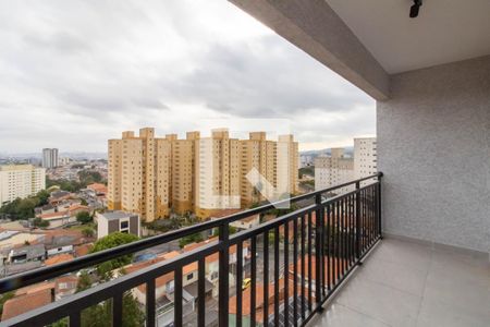 Varanda de apartamento à venda com 2 quartos, 56m² em Vila Maranduba, Guarulhos