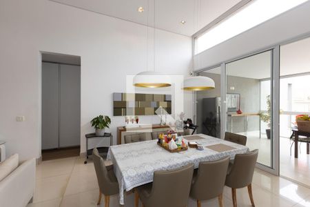 Sala de Jantar de casa de condomínio para alugar com 4 quartos, 400m² em Alphaville, Nova Lima