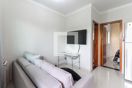 Sala de apartamento à venda com 1 quarto, 34m² em Parque Guarani, São Paulo