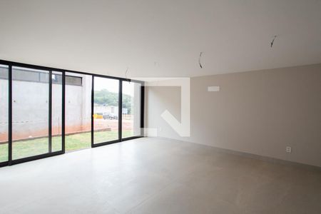 Sala de casa de condomínio à venda com 3 quartos, 315m² em Garças, Belo Horizonte