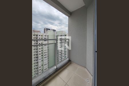 Varanda da Sala de apartamento à venda com 2 quartos, 51m² em Santo Cristo, Rio de Janeiro