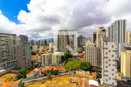 Varanda de kitnet/studio à venda com 1 quarto, 27m² em Jardim das Acacias, São Paulo
