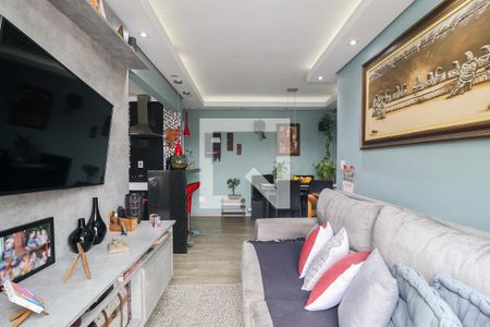 Sala de apartamento à venda com 2 quartos, 51m² em Cidade Intercap, Taboão da Serra