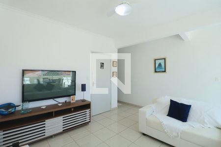 Sala de apartamento para alugar com 4 quartos, 151m² em Loteamento João Batista Julião, Guarujá