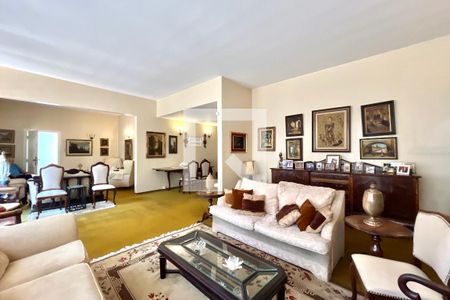 Sala de casa para alugar com 3 quartos, 250m² em Indianópolis, São Paulo