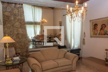 Sala 2 de casa para alugar com 5 quartos, 452m² em Interlagos, São Paulo