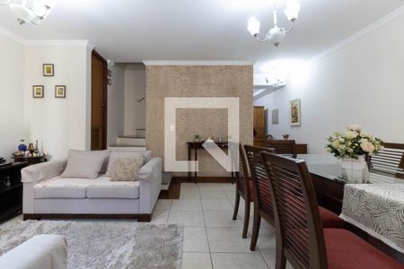 Sala de casa de condomínio à venda com 3 quartos, 102m² em Vila Brasilio Machado, São Paulo