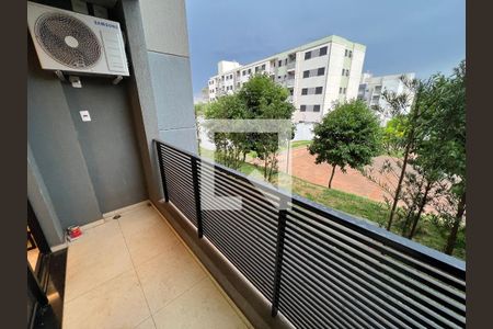Sacada da Sala de apartamento para alugar com 2 quartos, 64m² em Distrito de Bonfim Paulista, Ribeirão Preto