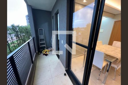 Sacada da Sala de apartamento para alugar com 2 quartos, 64m² em Distrito de Bonfim Paulista, Ribeirão Preto