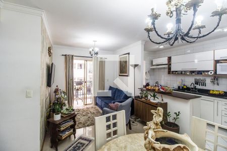 Sala de apartamento à venda com 3 quartos, 86m² em Centro de Apoio I (alphaville), Santana de Parnaíba