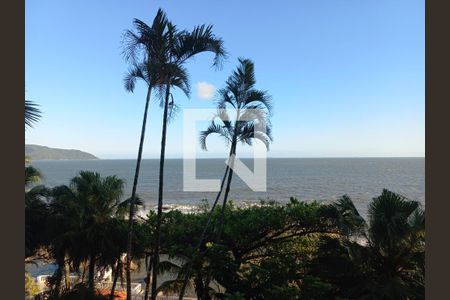 Vista da Sala de apartamento para alugar com 1 quarto, 50m² em Ilha Porchat, São Vicente