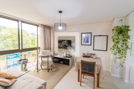 Sala de apartamento à venda com 1 quarto, 47m² em Menino Deus, Porto Alegre