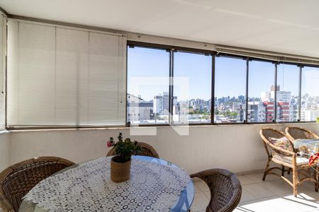 Varanda de apartamento à venda com 3 quartos, 109m² em Rio Branco, Porto Alegre