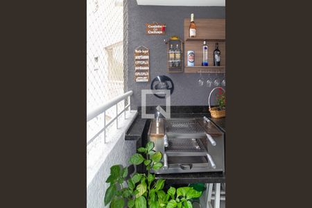 Varanda gourmet de apartamento à venda com 3 quartos, 65m² em Vila Prudente, São Paulo