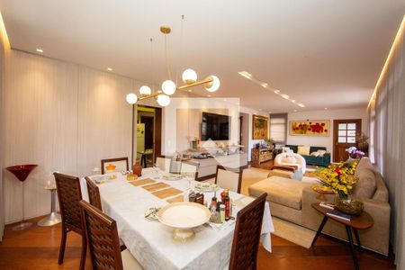 SALA de apartamento à venda com 4 quartos, 275m² em Serra, Belo Horizonte