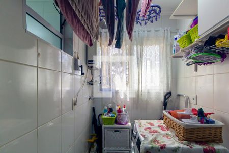 Área de Serviço de apartamento à venda com 3 quartos, 75m² em Vila Paulo Silas, São Paulo