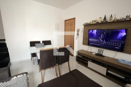 Sala de apartamento à venda com 2 quartos, 110m² em Vila Guarani, Santo André