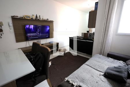 Sala de apartamento à venda com 2 quartos, 110m² em Vila Guarani, Santo André
