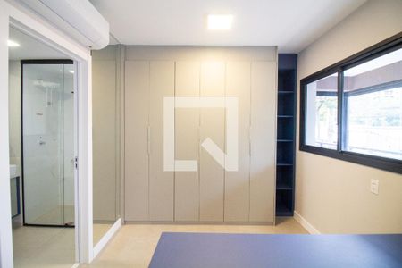 Sala / Quarto - Studio de kitnet/studio à venda com 1 quarto, 49m² em Campo Belo, São Paulo