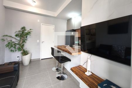 Sala de apartamento para alugar com 1 quarto, 33m² em Parque Industrial, Campinas