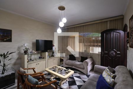 Sala de casa à venda com 3 quartos, 180m² em Vila Silvestre, Santo André