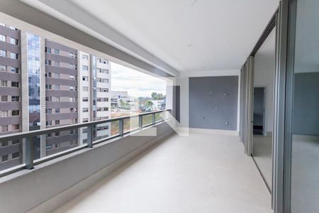 Varanda da Sala de apartamento para alugar com 4 quartos, 208m² em Vila das Flores, Nova Lima