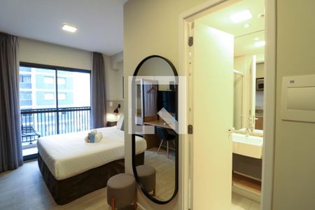 Studio de kitnet/studio para alugar com 1 quarto, 22m² em Jardim das Acacias, São Paulo