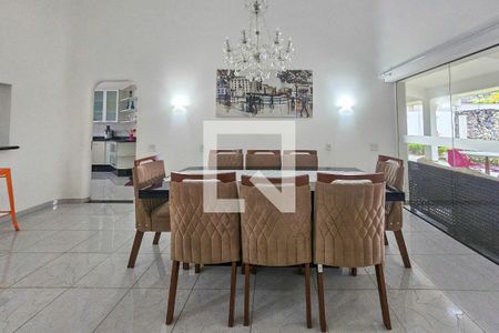 Sala de Jantar de casa de condomínio para alugar com 5 quartos, 1000m² em Jardim Acapulco, Guarujá