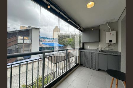 Varanda de apartamento para alugar com 2 quartos, 59m² em Vila Romana, São Paulo