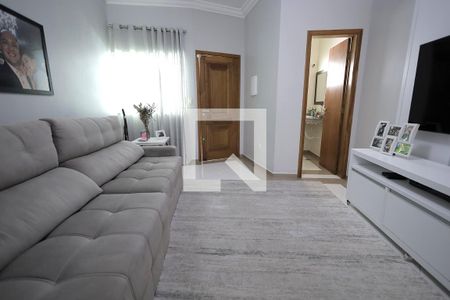 Sala de casa à venda com 3 quartos, 147m² em Vila Guiomar, Santo André