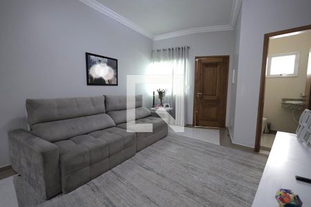 Sala de casa à venda com 3 quartos, 147m² em Vila Guiomar, Santo André