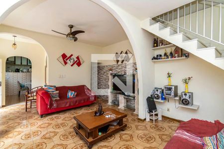 Sala de casa de condomínio à venda com 3 quartos, 227m² em Irajá, Rio de Janeiro