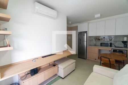 Sala/Cozinha de kitnet/studio para alugar com 1 quarto, 29m² em Jardim Prudência, São Paulo