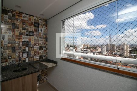 Varanda da Sala de apartamento à venda com 3 quartos, 59m² em Jardim Imperador, Guarulhos