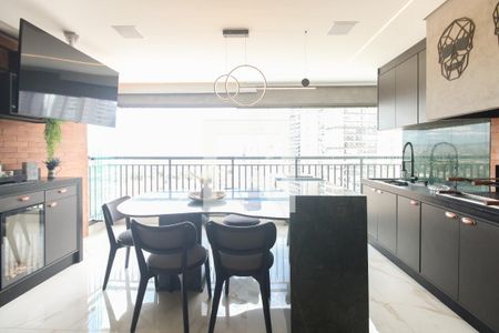 Varanda Gourmet de apartamento à venda com 3 quartos, 112m² em Tatuapé, São Paulo