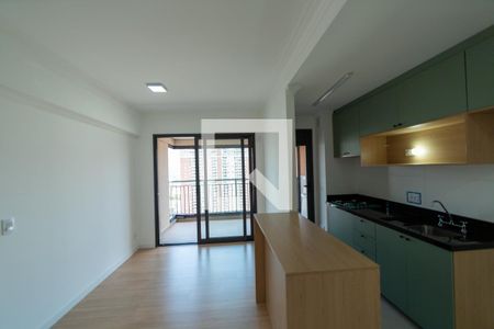 Sala_cozinha - Conjugada de apartamento à venda com 2 quartos, 64m² em Centro Comercial Jubran, Barueri