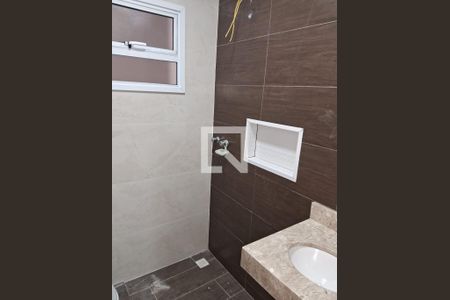 Banheiro de casa à venda com 3 quartos, 114m² em Vila Della Piazza, Jundiaí