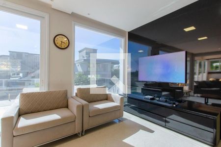 Sala de casa de condomínio para alugar com 5 quartos, 448m² em João Paulo, Florianópolis