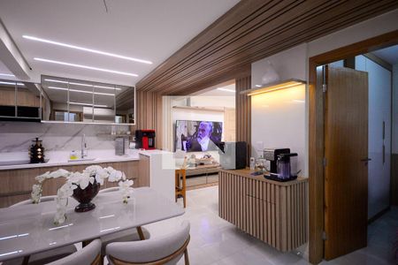 Sala/Cozinha de apartamento à venda com 2 quartos, 52m² em Vila Moinho Velho, São Paulo